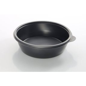 Mosható PP kerek tál 375ml 13cm 50db