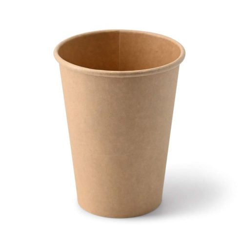 Barna papírpohár kraft 330ml (12oz.) (50/cs).(80mm)