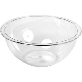 Salátás natúr  átlátszó ALJ 1000 ml tálra PS 