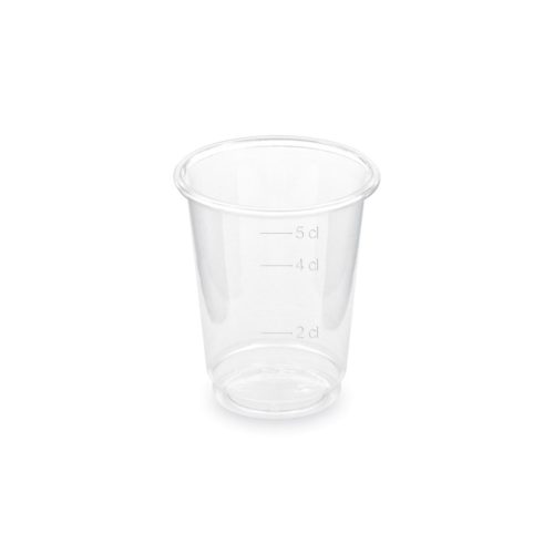 0.4 cl snaps feles pohár prem. átlátszó (50db)