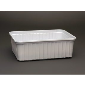 PU Szögletes ALJ 1200ml Fehér 