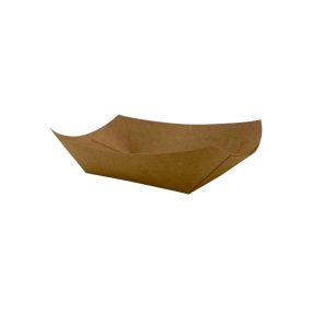 Street food csónak kicsi (100ml) barna (250db)