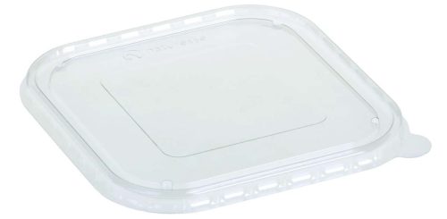 szögletes tető cukornád tálhoz forró ételekhez 17×17 cm 50db